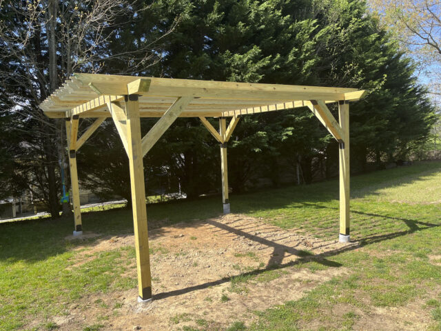 Mountain Deck and Exteriors Brevard North Carolina New Deck Finished Beautiful