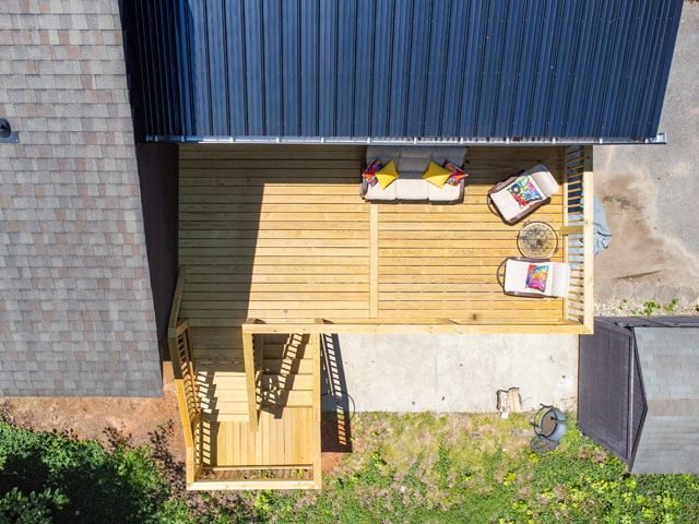 Mountain Deck and Exteriors Brevard North Carolina New Deck Finished Beautiful