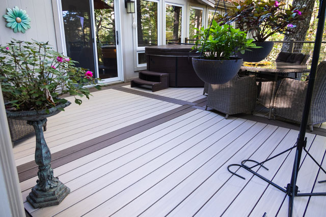 Mountain Deck and Exteriors Brevard North Carolina New Deck Finished Beautiful